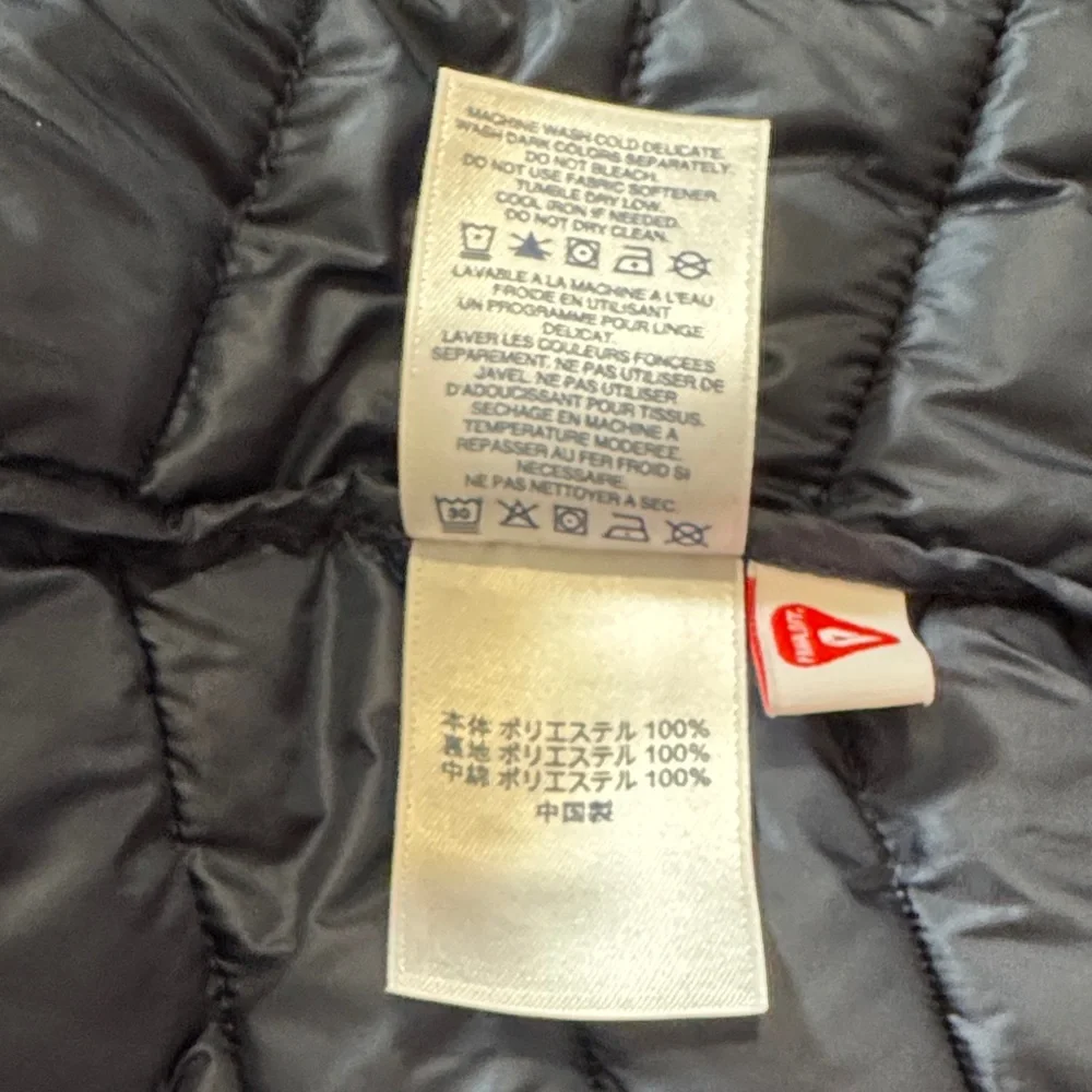 Lands' End Women's Navy Primaloft Puffer Jacket - Picture 8 of 8